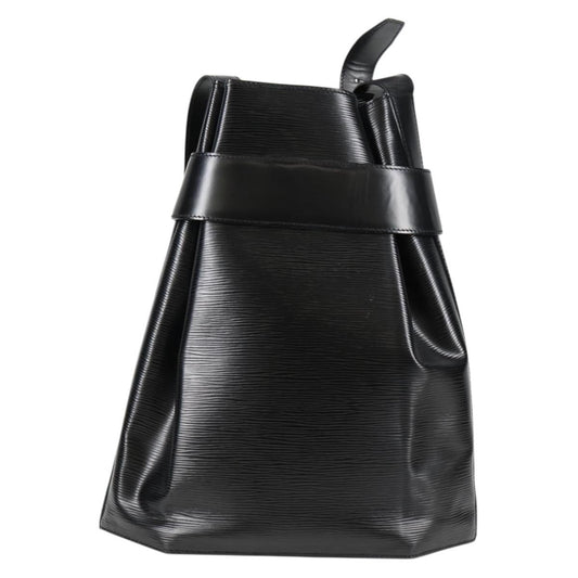 Louis Vuitton Vintage Sac d'Epaule Handbag Epi Leather, BLACK, LEATHER, Shoulder bag