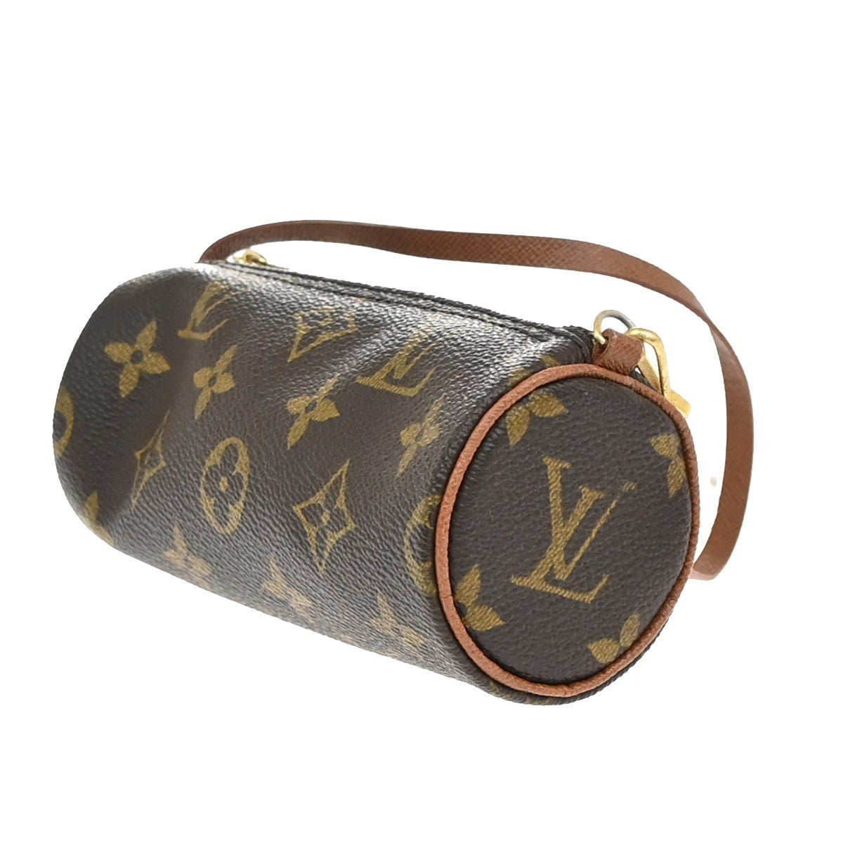 Louis Vuitton Papillon Pochette Monogram Canvas, BROWN, CANVAS, Clutche & pouche