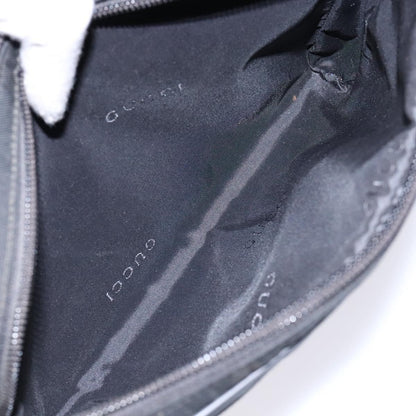 Gucci Pochette Nylon, BLACK, NYLON, Clutche & pouche