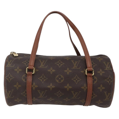 Louis Vuitton Papillon Handbag Monogram Canvas, BROWN, CANVAS, Handbag
