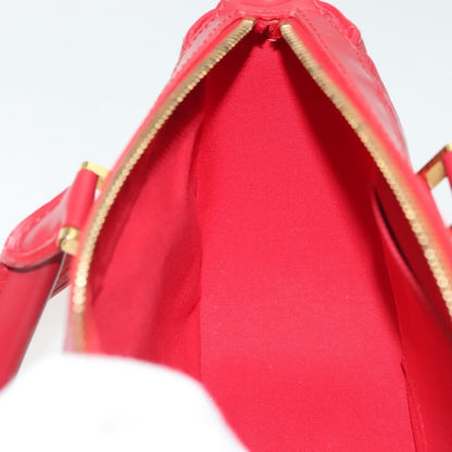Louis Vuitton Danura Handbag Epi, RED, LEATHER, Handbag