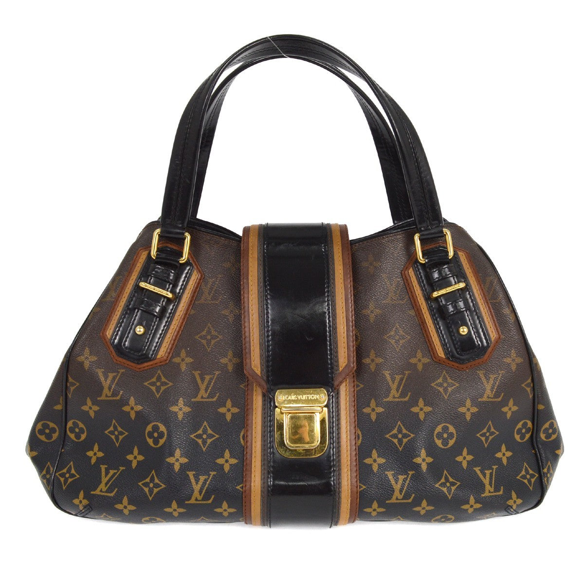 Louis Vuitton Griet Handbag Limited Edition Monogram Mirage, BROWN, CANVAS, Handbag