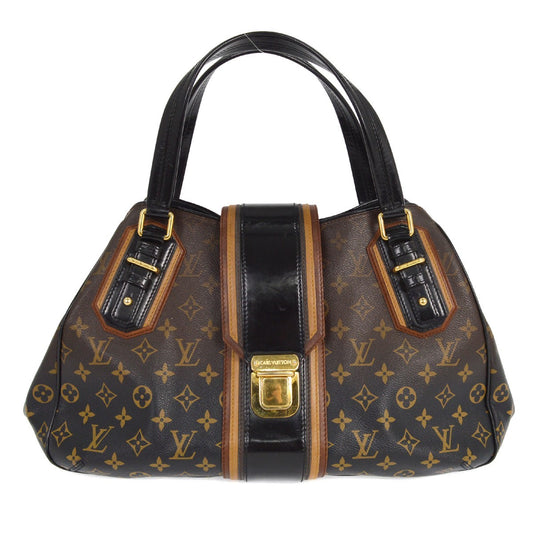 Louis Vuitton Griet Handbag Limited Edition Monogram Mirage, BROWN, CANVAS, Handbag