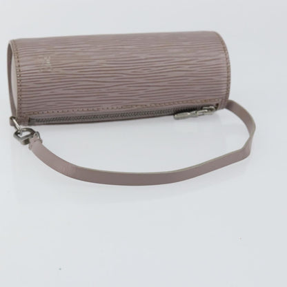 Louis Vuitton Soufflot Pochette Epi Leather, PURPLE, LEATHER, Clutche & pouche