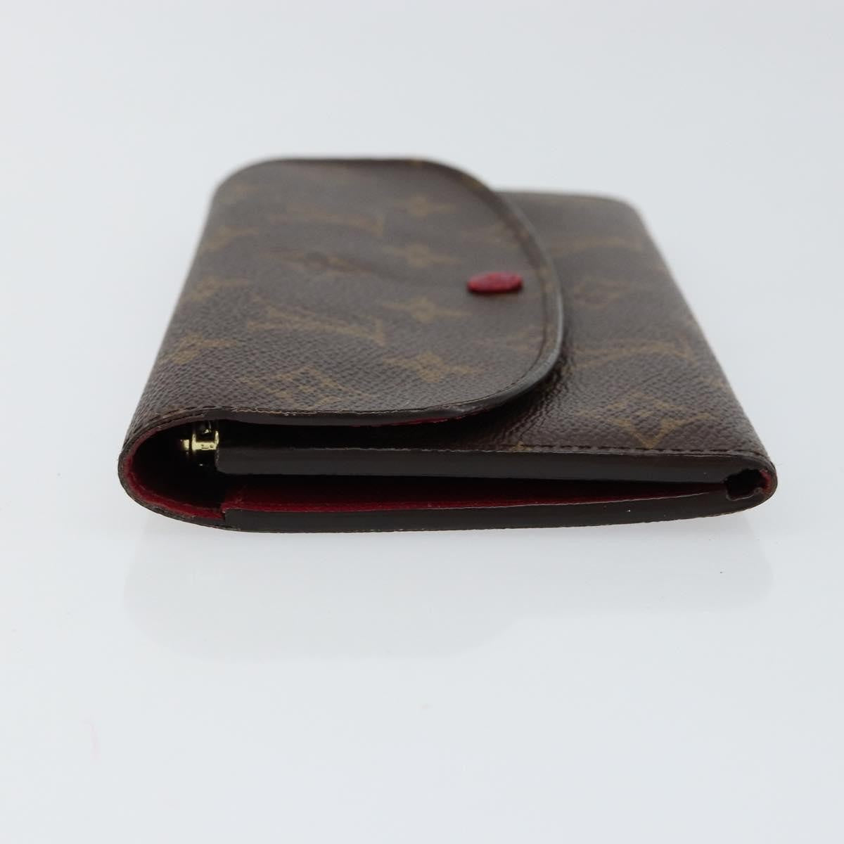 Louis Vuitton Emilie Wallet Monogram Canvas, BROWN, CANVAS, Wallets