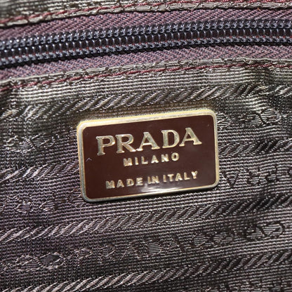Prada Chain Shoulder Bag Tessuto, BEIGE, NYLON, Shoulder bag