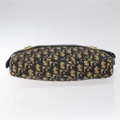 Christian Dior Vintage CD trotter Shoulder bag Canvas, NAVY, CANVAS, Shoulder bag