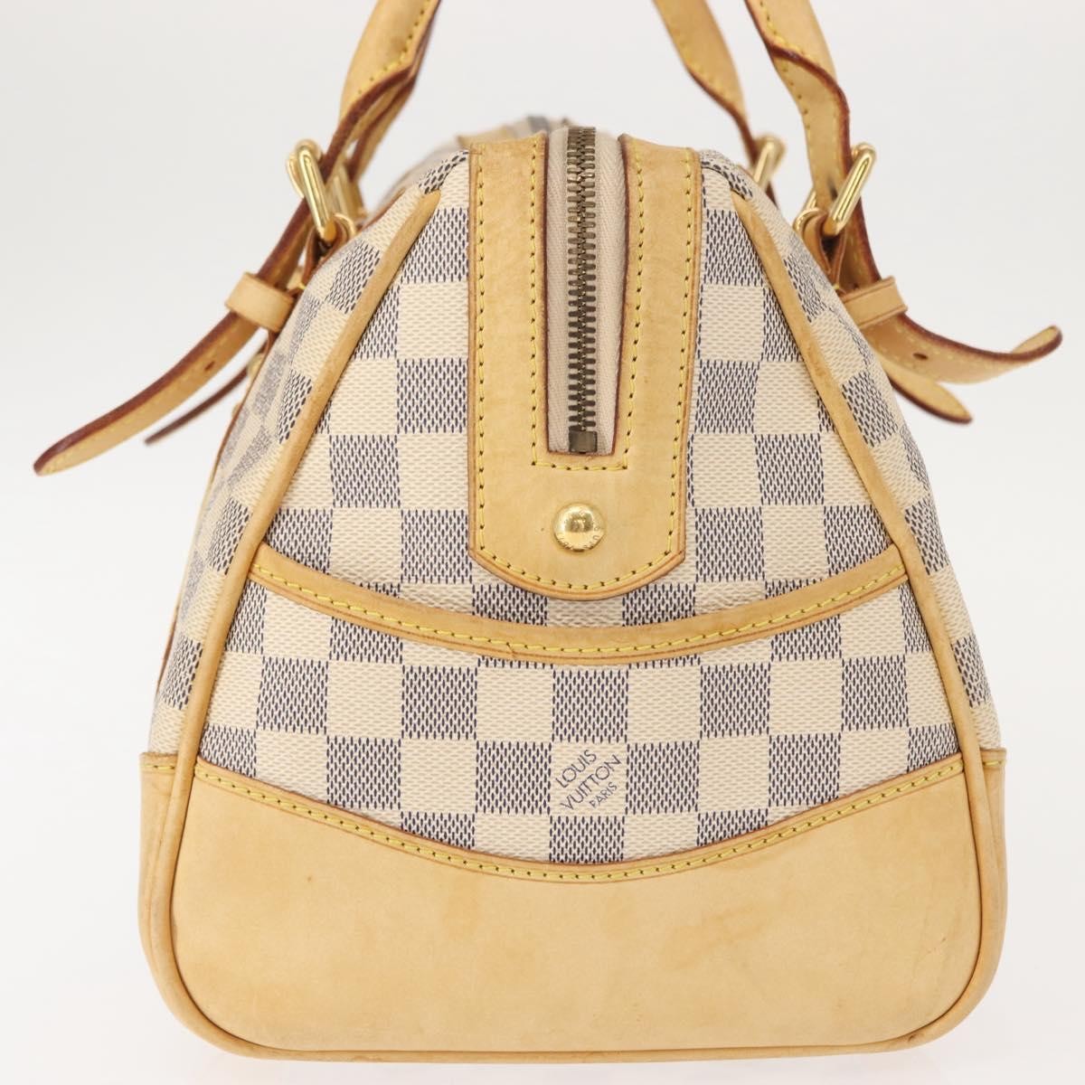 Louis Vuitton Berkeley Handbag Damier, BEIGE, CANVAS, Handbag