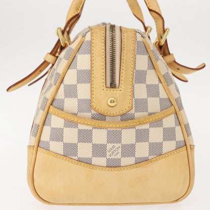 Louis Vuitton Berkeley Handbag Damier, BEIGE, CANVAS, Handbag