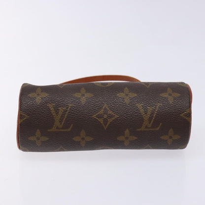 Louis Vuitton Papillon Pochette Monogram Canvas, BROWN, CANVAS, Handbag