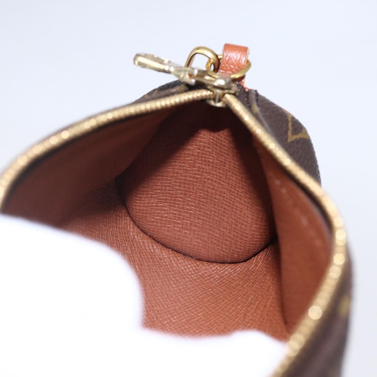 Louis Vuitton Papillon Pochette Monogram Canvas, BROWN, CANVAS, Clutche & pouche