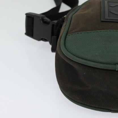 Chanel Sport Line Crossbody Bag Coated Canvas, BROWN, CANVAS, Shoulder bag