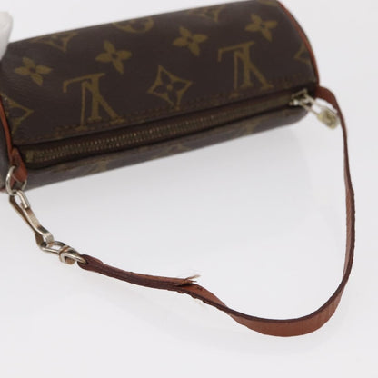 Louis Vuitton Papillon Pochette Monogram Canvas, BROWN, CANVAS, Clutche & pouche