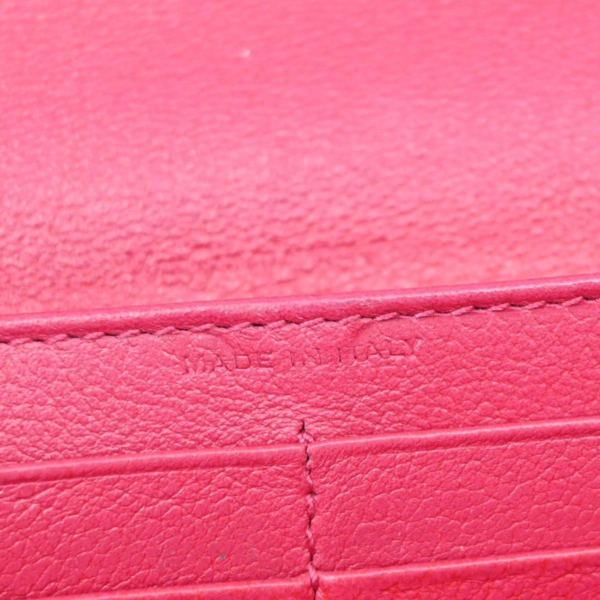 Saint Laurent Belle de Jour Flap Wallet Leather, PINK, LEATHER, Wallets