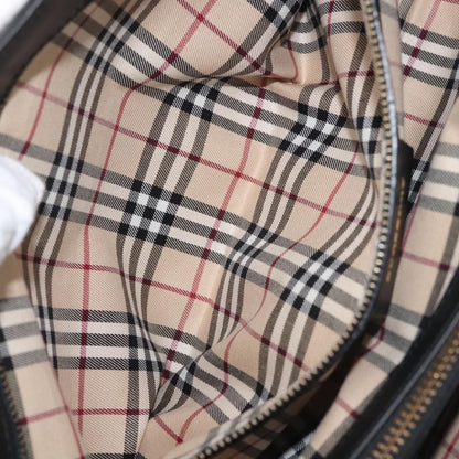 Burberry Vintage Tote Leather, BLACK, LEATHER, Tote bag