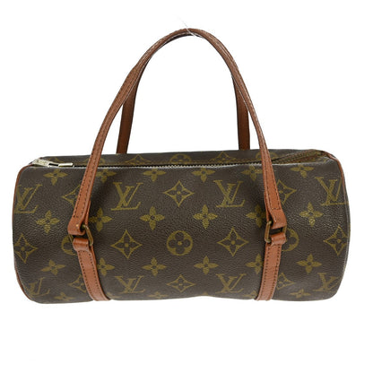 Louis Vuitton Papillon Handbag Monogram Canvas, BROWN, CANVAS, Handbag