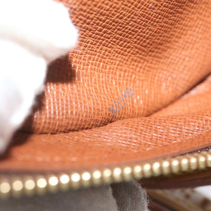 Louis Vuitton Blois Handbag Monogram Canvas, BROWN, CANVAS, Handbag