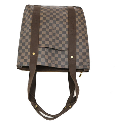 Louis Vuitton Cabas Beaubourg Damier, BROWN, CANVAS, Tote bag