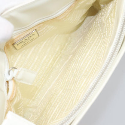 Prada Vintage Handbag Patent leather, WHITE, PATENT_LEATHER, Handbag