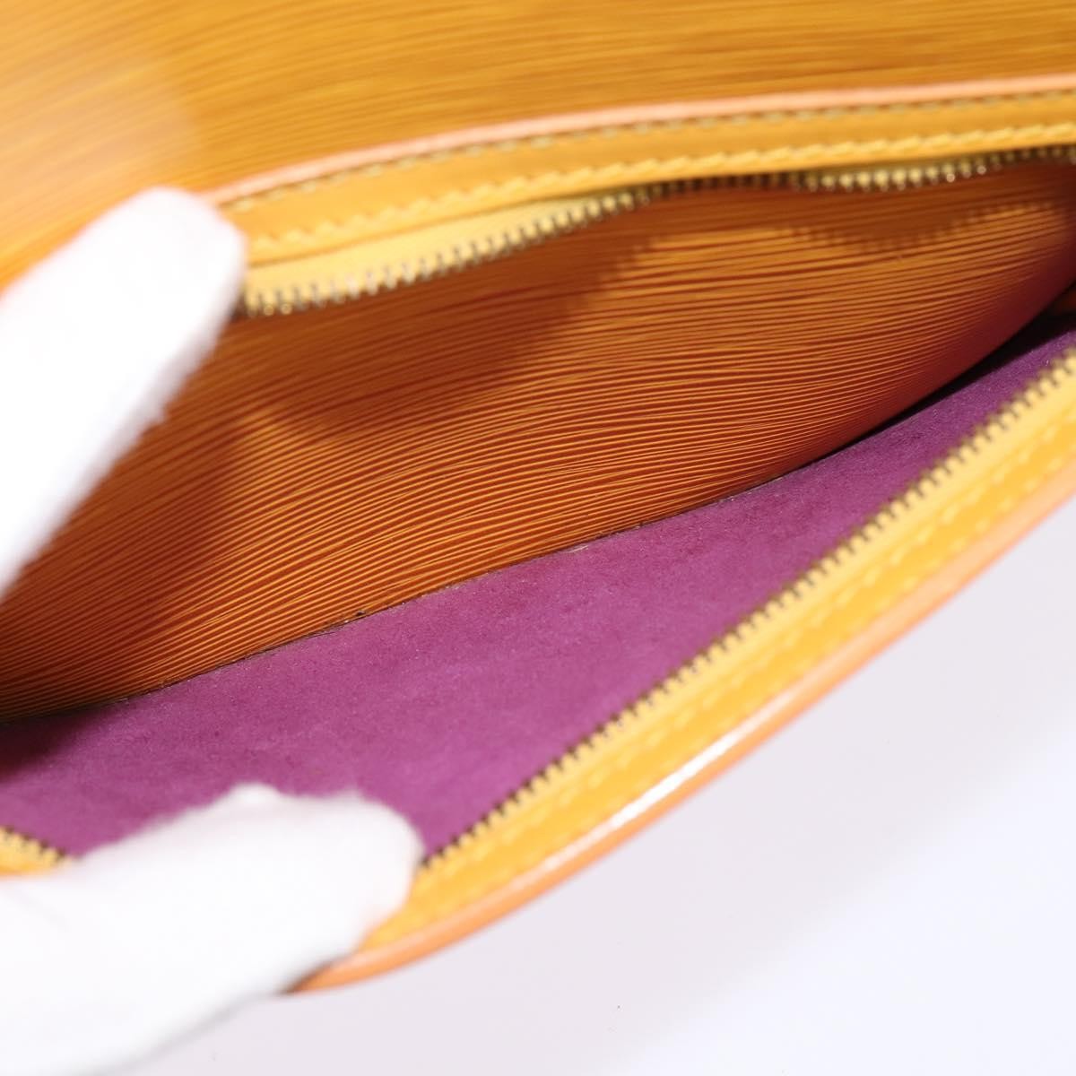 Louis Vuitton Gobelins Backpack Epi Leather, YELLOW, LEATHER, Backpack