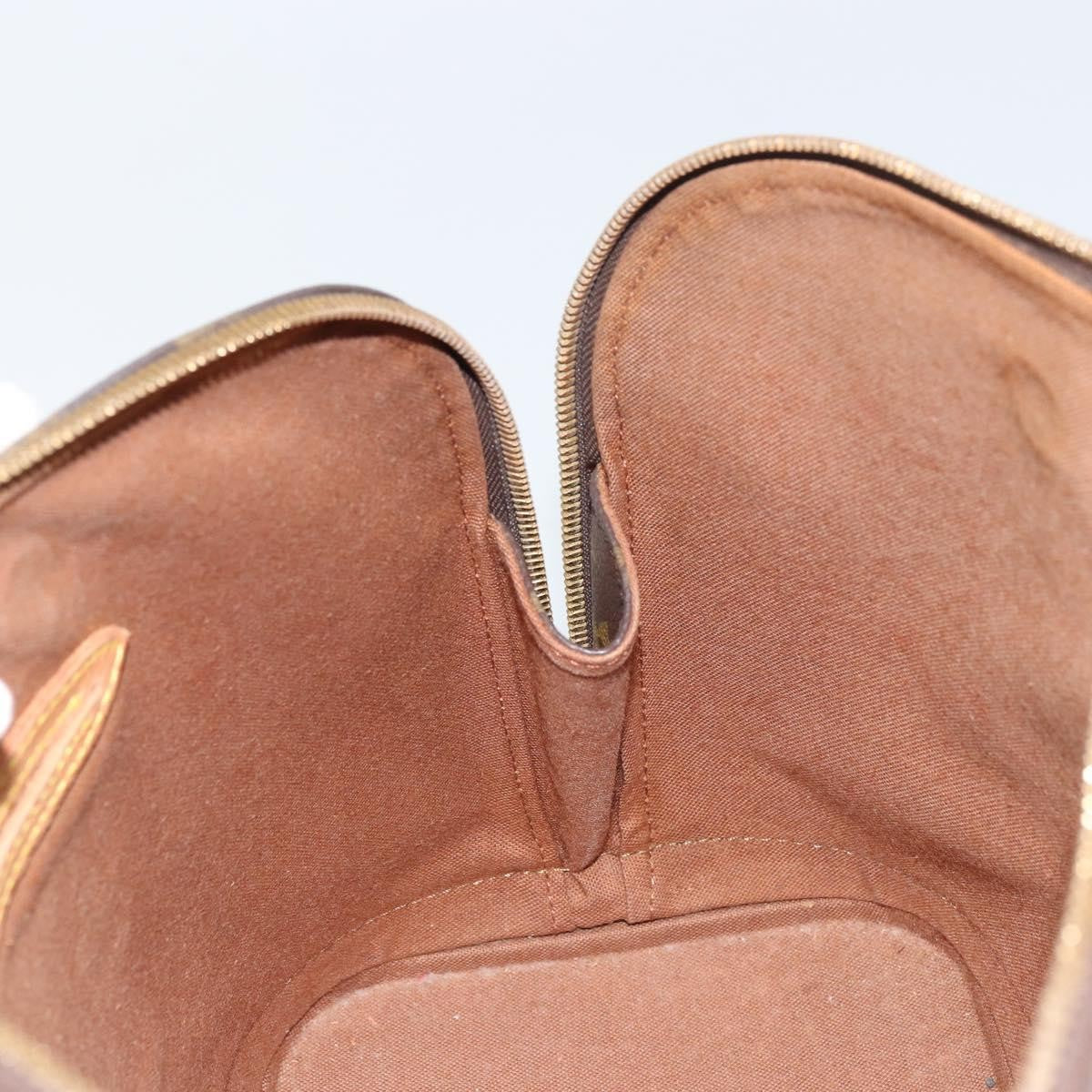 Louis Vuitton Alma Handbag Monogram Canvas, BROWN, CANVAS, Handbag