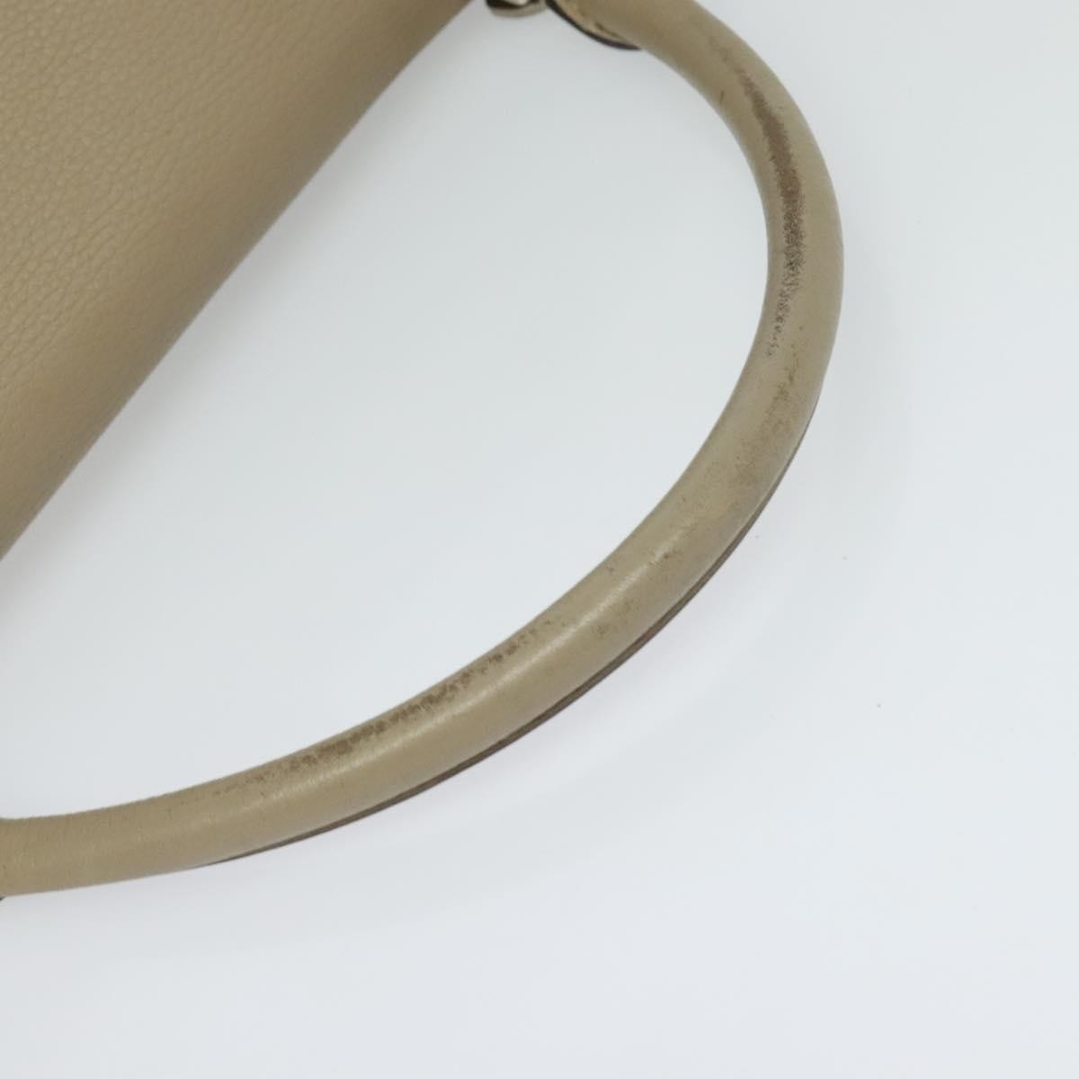 Celine Trapeze Bag Leather with Suede, BEIGE, LEATHER, Handbag