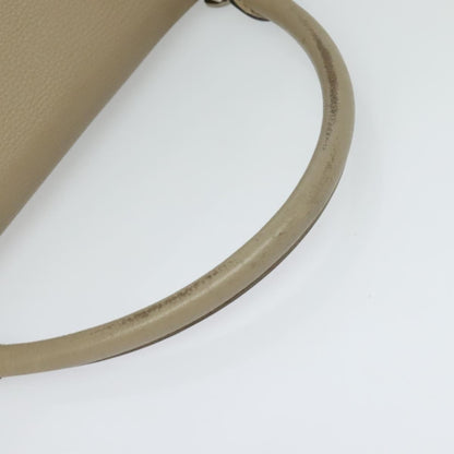 Celine Trapeze Bag Leather with Suede, BEIGE, LEATHER, Handbag