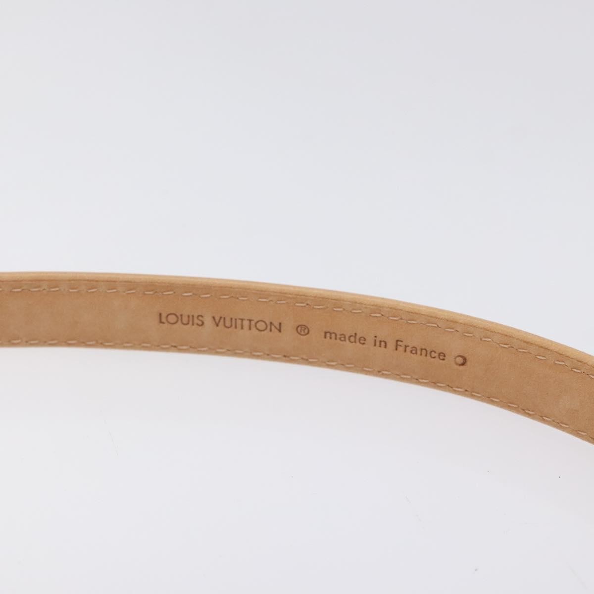 Louis Vuitton Belt Monogram Canvas, BLACK, CANVAS, Belts