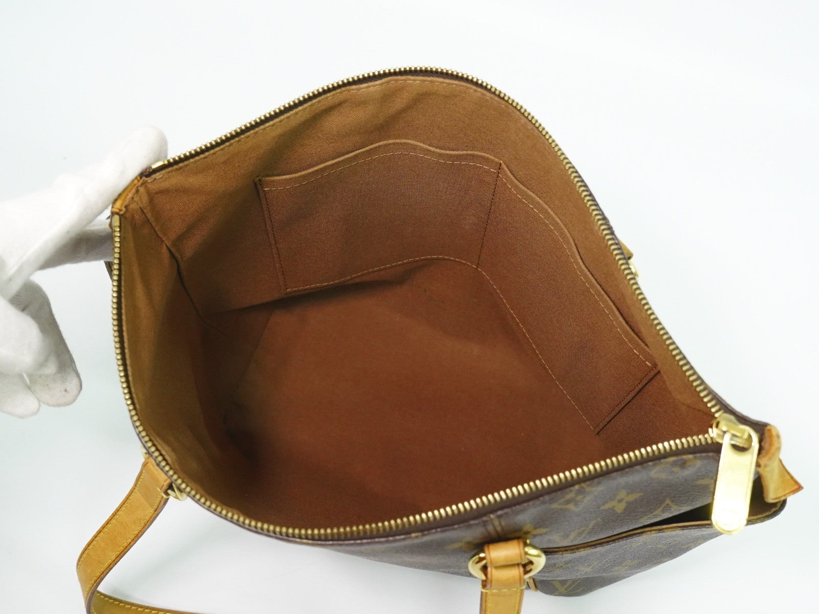 Louis Vuitton Totally Handbag Monogram Canvas, BROWN, CANVAS, Tote bag