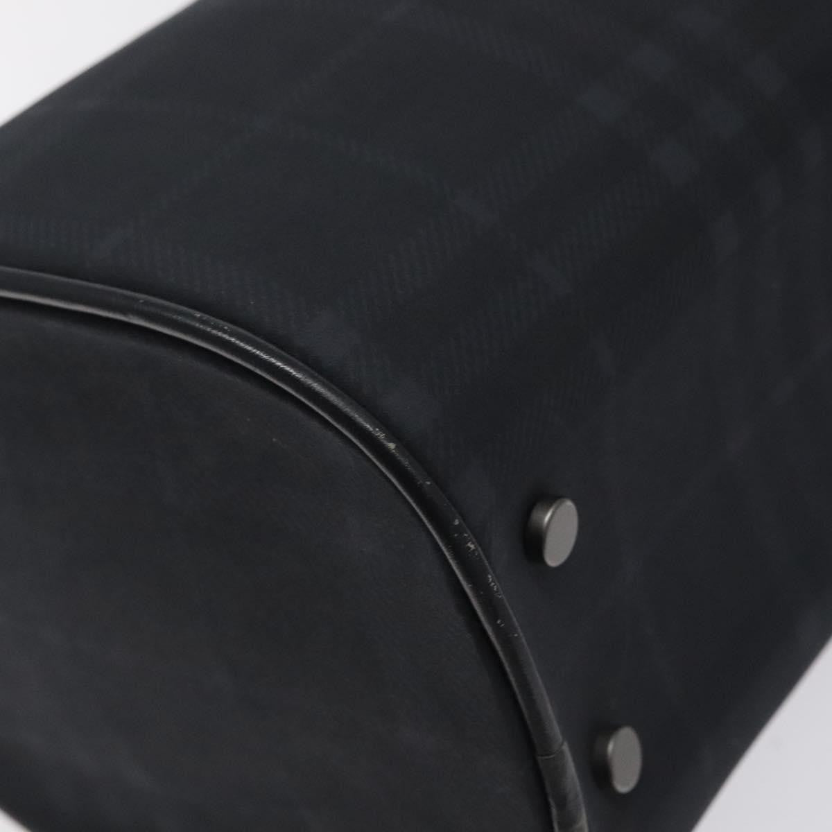 Burberry Nova check boston bag Canvas, NAVY, CANVAS, Handbag