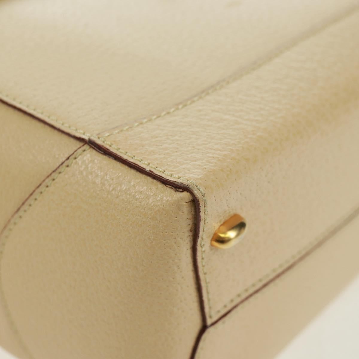 Celine 16 Top Handle Bag Grained Calfskin, BEIGE, LEATHER, Handbag