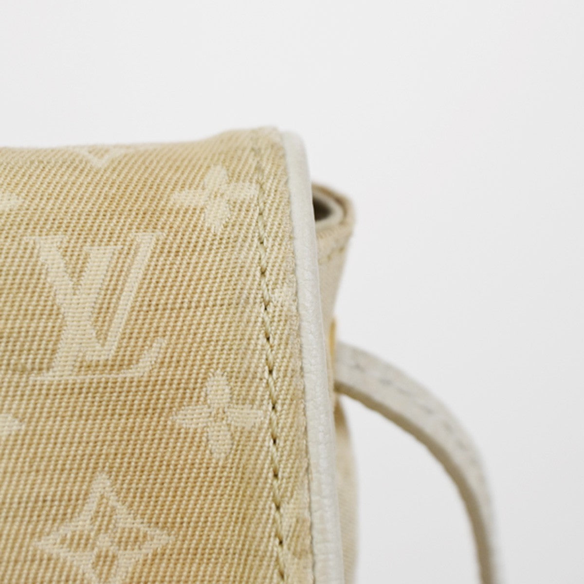 Louis Vuitton Cancun Pochette Monogram Mini Canvas, BEIGE, CANVAS, Clutche & pouche