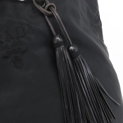 Prada Vintage Tote Nylon, BLACK, NYLON, Tote bag