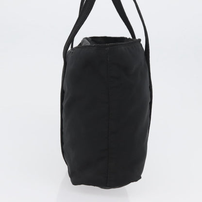Prada Vintage Zip Tote Tessuto, Black, Nylon, Tote Bag