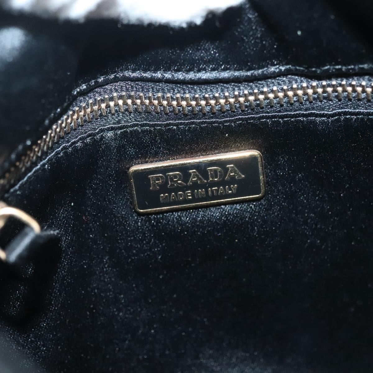 Prada Bow Shoulder Bag Vernice Saffiano Leather, BLACK, LEATHER, Shoulder bag