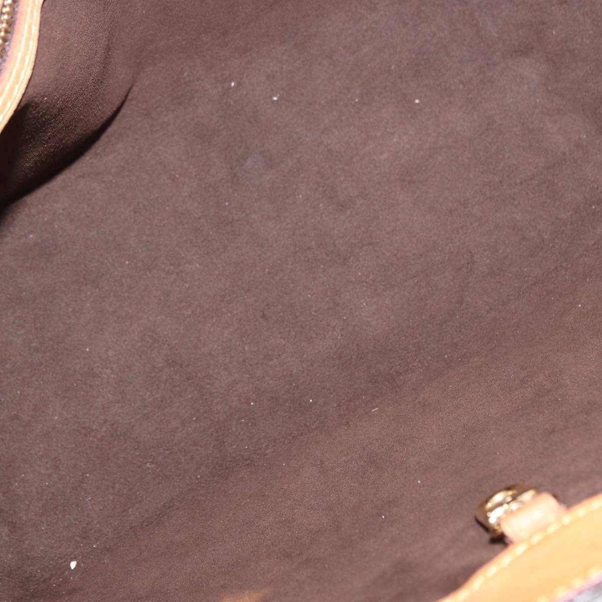 Louis Vuitton Wilshire Handbag Monogram Canvas, BROWN, CANVAS, Handbag