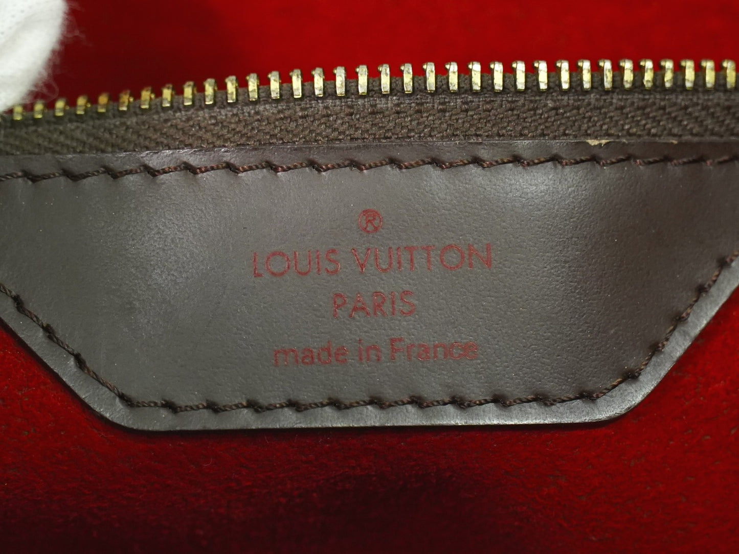 Louis Vuitton Hampstead Handbag Damier, Brown, Canvas, Shoulder Bag