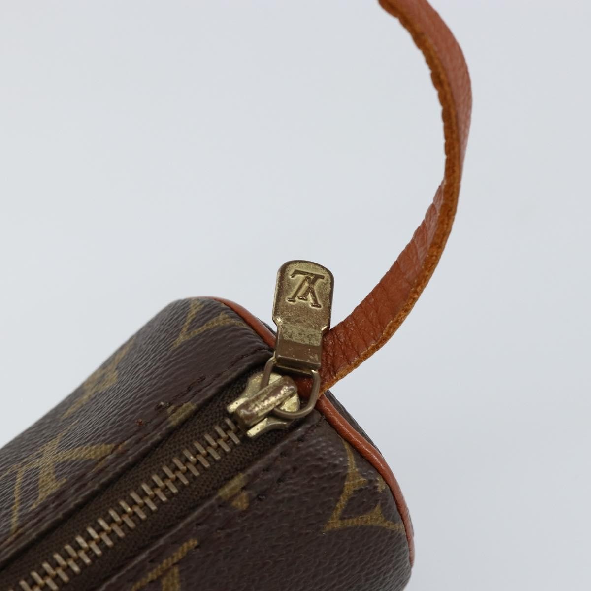 Louis Vuitton Papillon Pochette Monogram Canvas, BROWN, CANVAS, Handbag