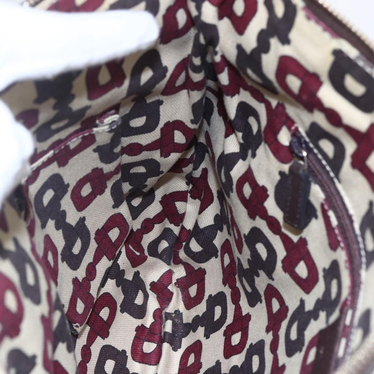 Gucci D Ring Messenger Bag Guccissima Leather, BURGUNDY, LEATHER, Shoulder bag