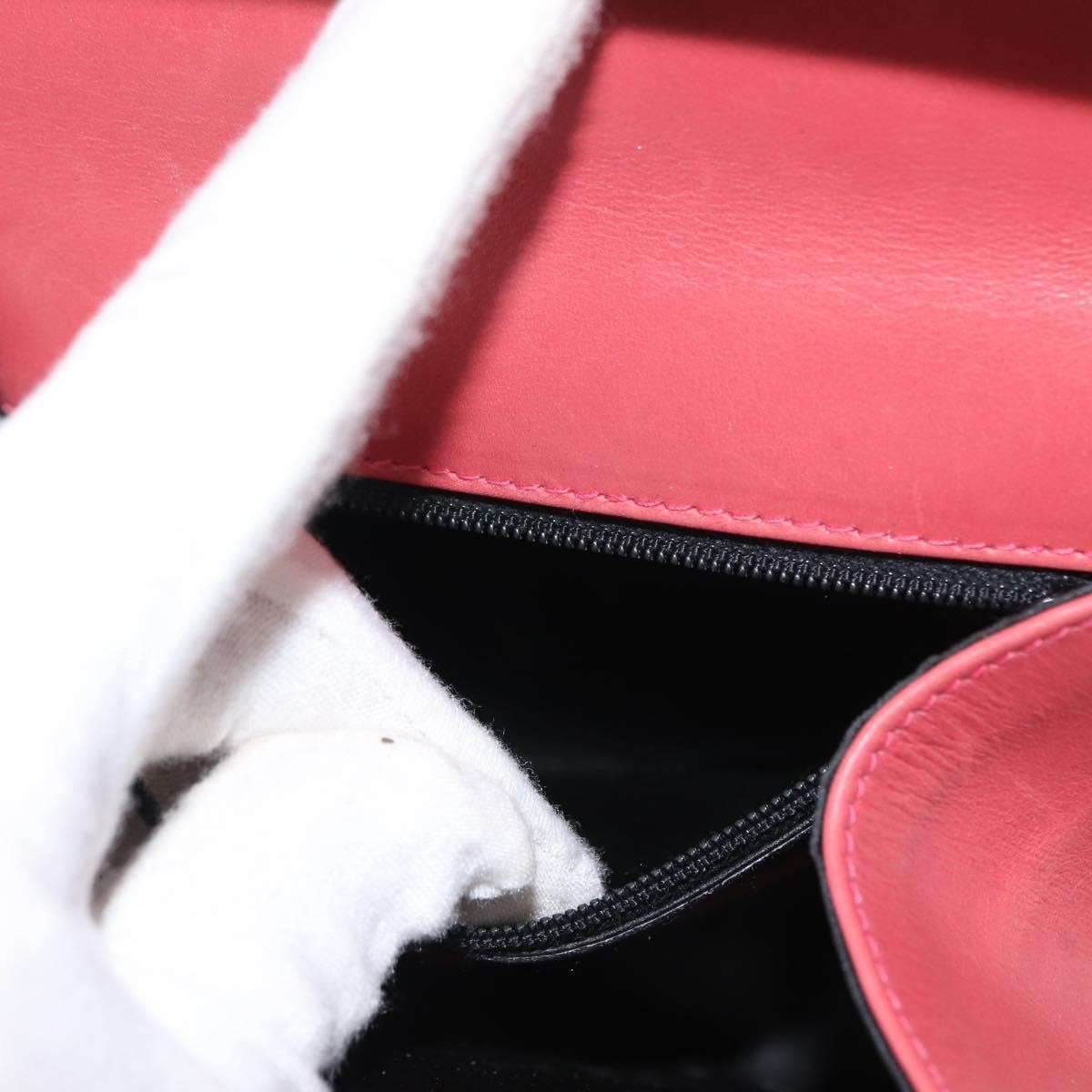 Salvatore Ferragamo Gancini Shoulder Bag Leather, PINK, LEATHER, Shoulder bag