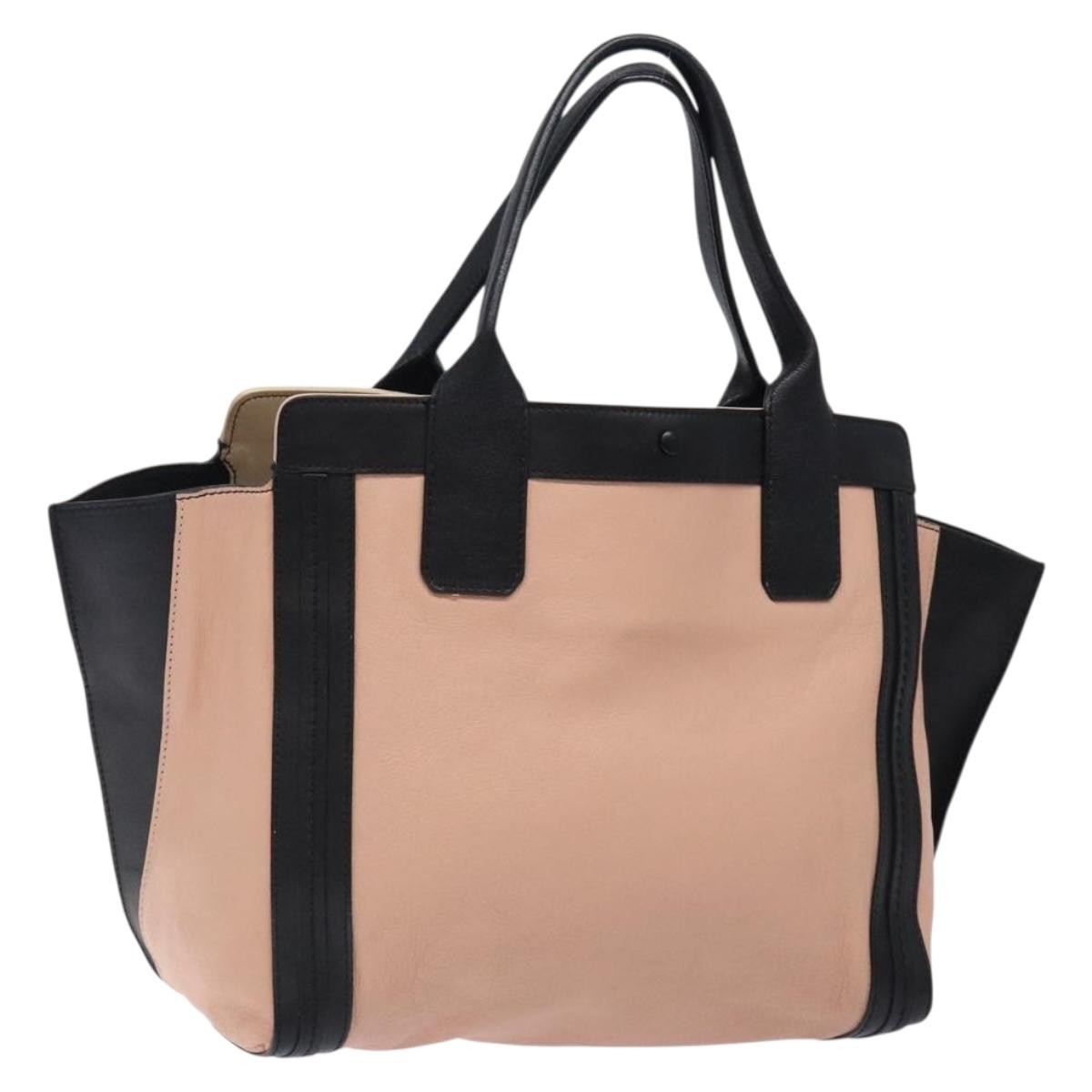 Chloe Alison East West Tote Leather, PINK, LEATHER, Tote bag