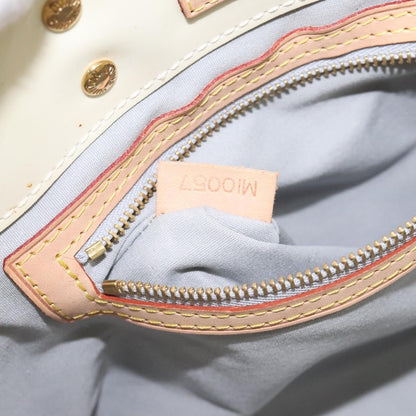 Louis Vuitton Reade Handbag Monogram Vernis, BEIGE, PATENT_LEATHER, Handbag