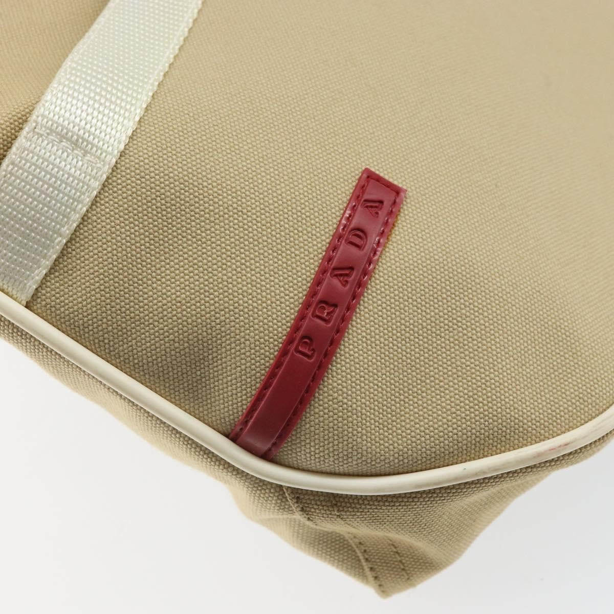 Prada Sport handbag Canvas, Beige, Canvas, Shoulder Bag