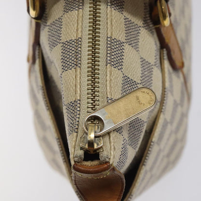 Louis Vuitton Totally Handbag Damier, WHITE, CANVAS, Handbag