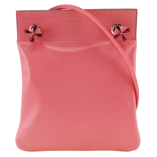 Hermes Aline Bag Calfskin, PINK, LEATHER, Shoulder bag