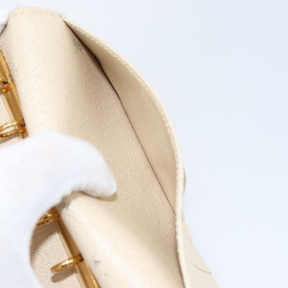 Louis Vuitton Agenda Cover Damier Azur, WHITE, CANVAS, Toiletry Case