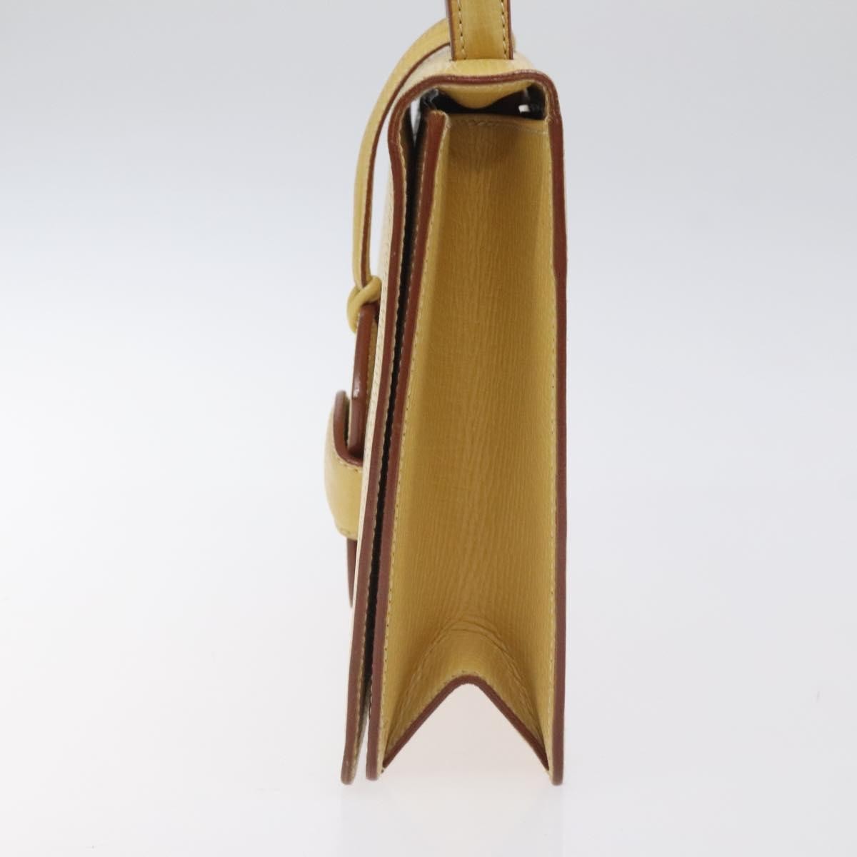 Loewe Barcelona Shoulder Bag Leather, YELLOW, LEATHER, Shoulder bag