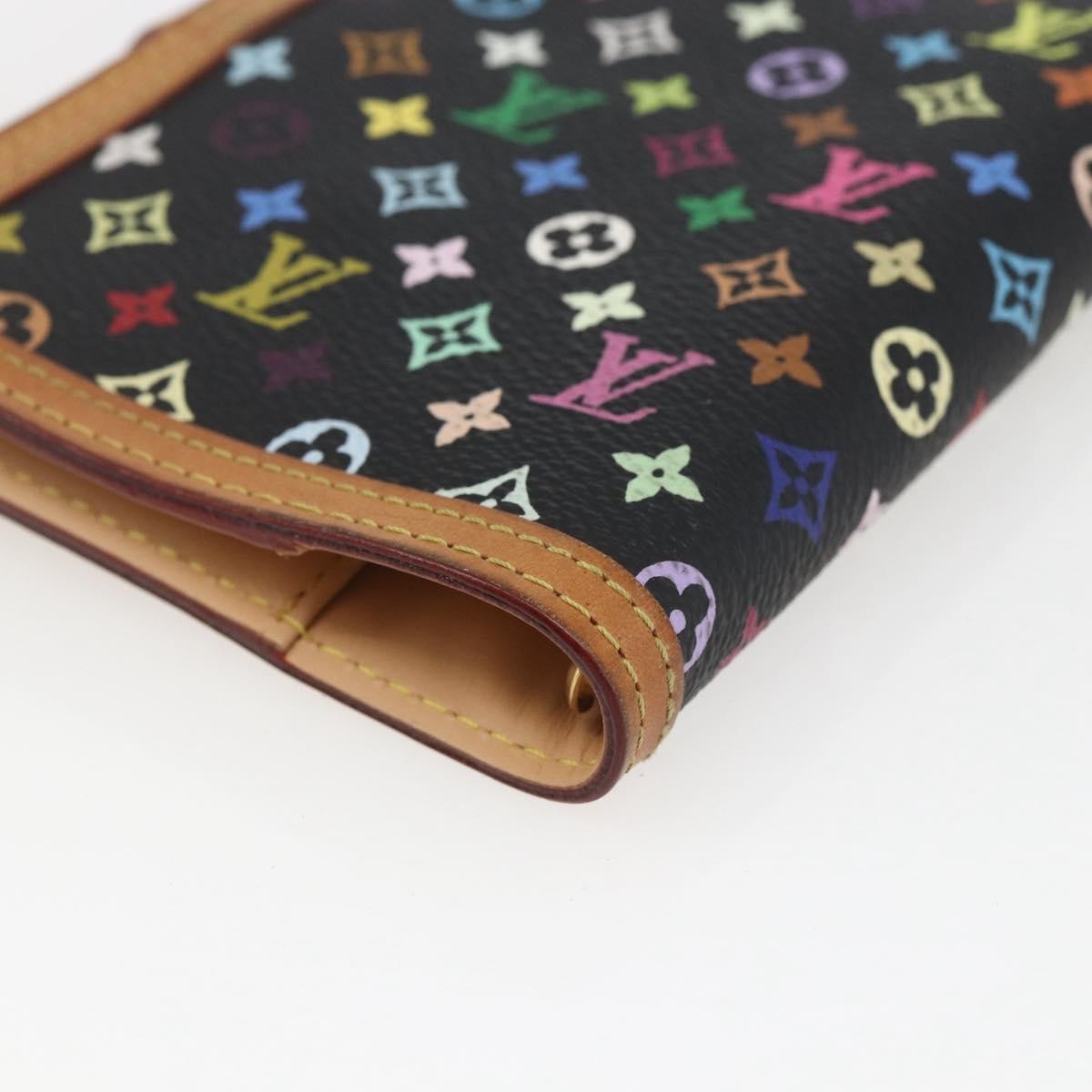 Louis Vuitton Agenda Cover Canvas Multicolor, BLACK, CANVAS, Wallets
