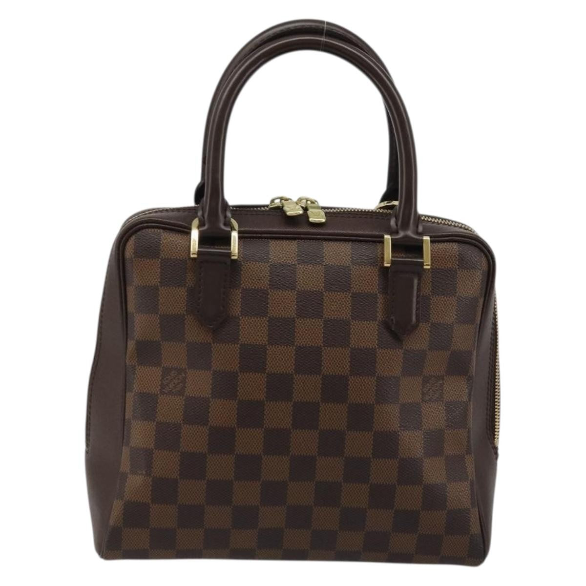 Louis Vuitton Triana Bag Damier, Brown, Canvas, Handbag