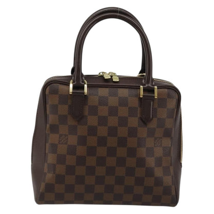 Louis Vuitton Triana Bag Damier, Brown, Canvas, Handbag